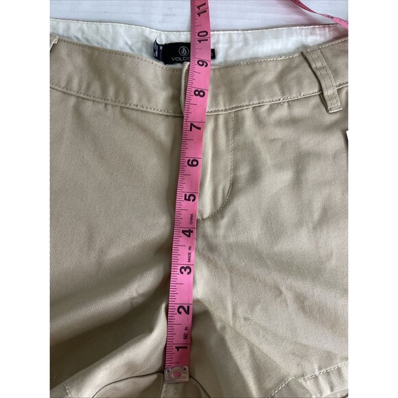 Volcom Womens  Shorts NWT Size 25 Chickie Short Tan - Picture 4 of 11